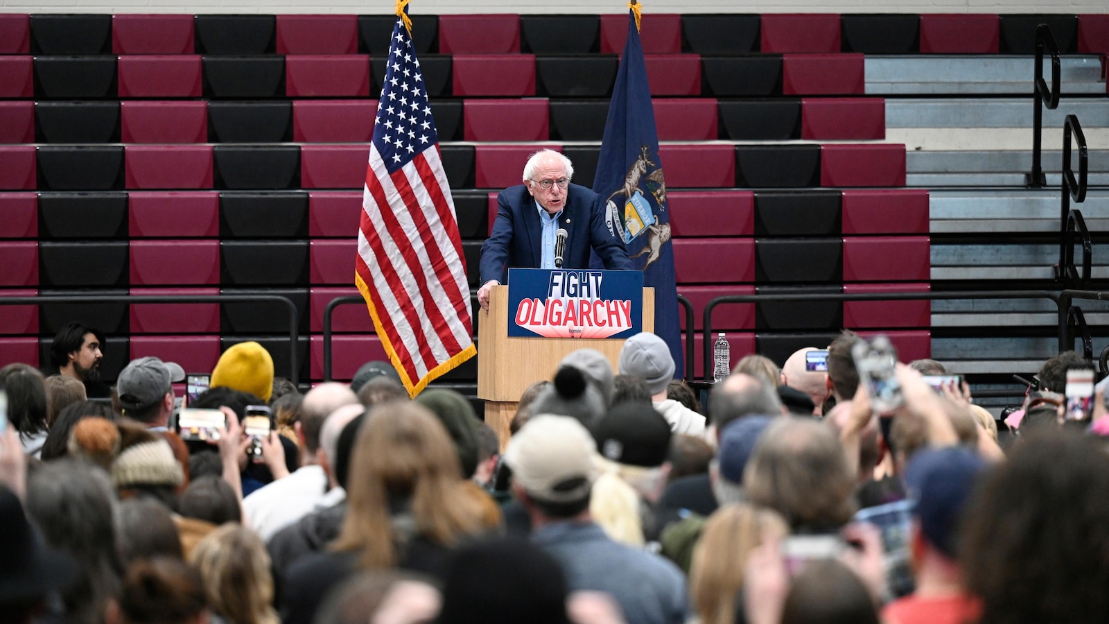 Bernie Sanders steps into leadership of the anti-Trump resistance